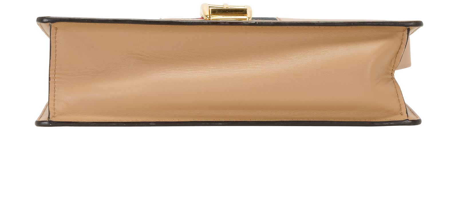 Small Sylvie Shoulder Bag, &pound;795, Handbags, Beige, Leather, Top view